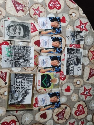 9 +1 DDR Sportler Autogrammkarten Heike Drexler,Täve Schur ,Uwe Ampler ,Ulf Timm