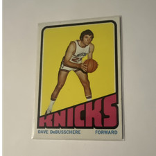 Topps 1972-73 Dave DeBusschere #105 Knicks Basketball Card