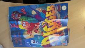 NES Marble Madness FRA near MINT COMPLET Notice et Poster CIB