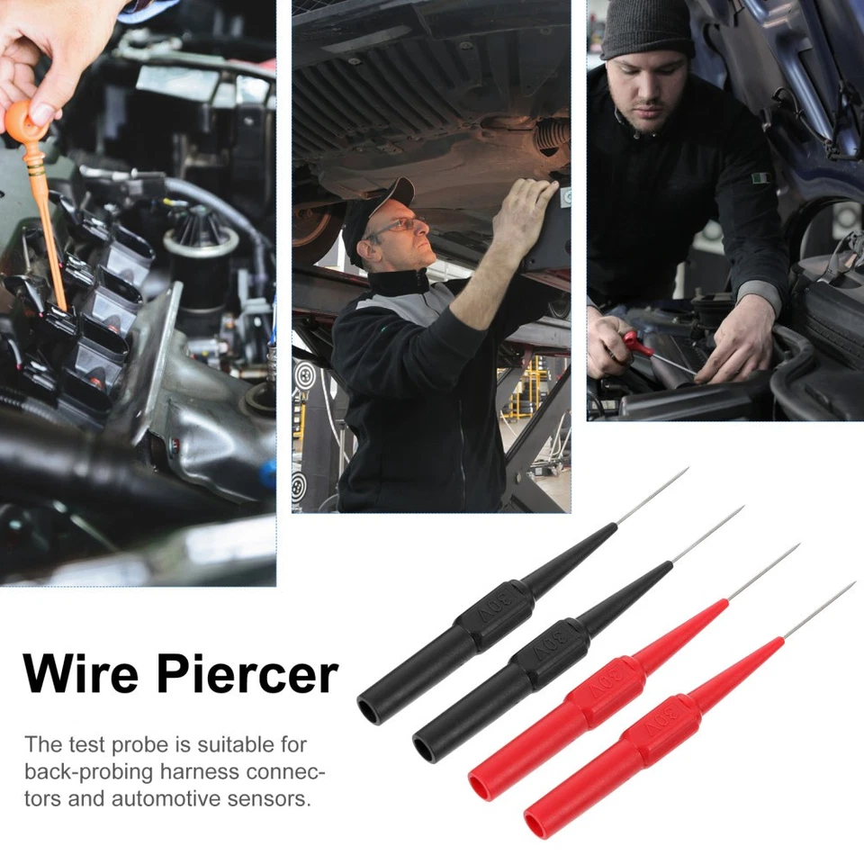 Sondes de test 4PCS Sondes d'isolation Piercing Piercing Test de test - Photo 3/4