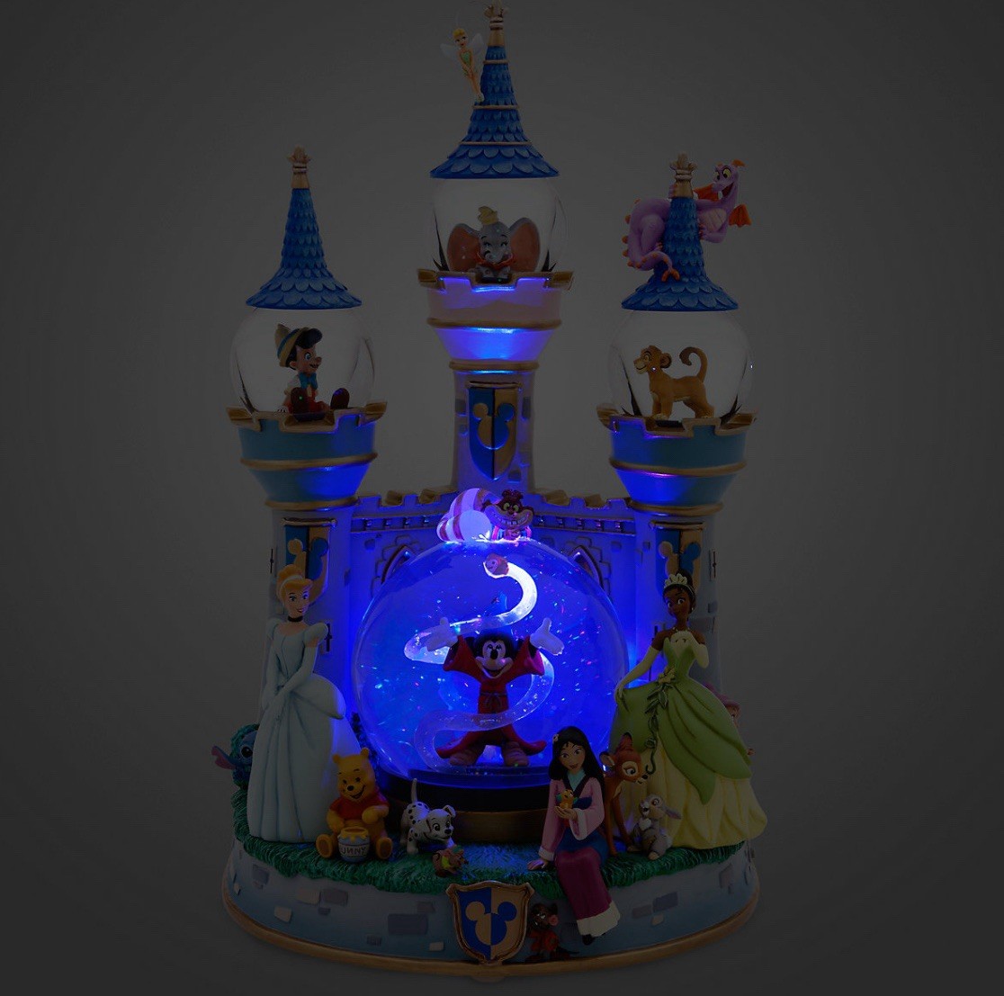 2025 Disney Parks Sorcerer Mickey Fantasyland Castle Light Sounds