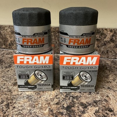 2ct FRAM TG3593A Tough Guard Oil Filter 83-06 HONDA SUBARU MAZDA KIA tap Desc
