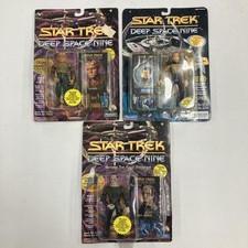 Star Trek Deep Space Nine Zestaw figurek akcji Quark Gul Dukat O'Brien