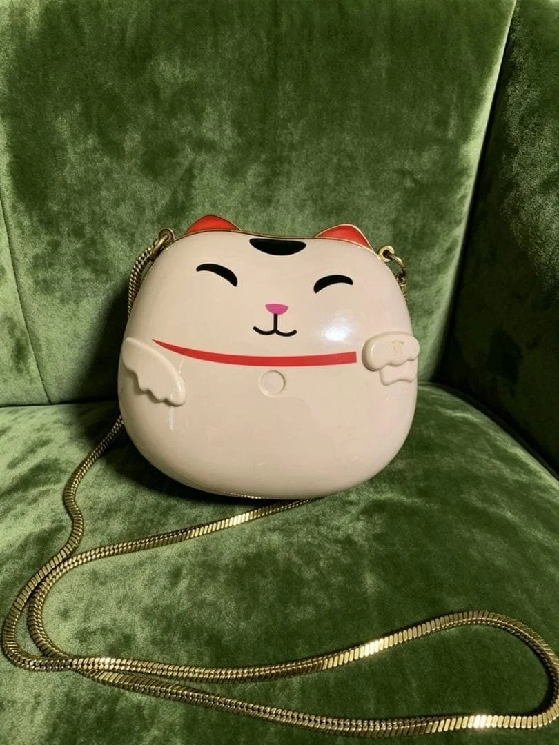 ✨超レア✨ケイトスペード トーキョー 招き猫クラッチバッグ Lucky Cat kate spade new york Cat Clutch Bags & Handbags for Women for sale