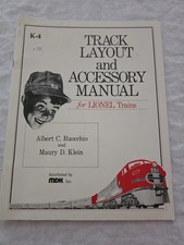 Track Layout and Accessory Manual for Lionel Trains 1979