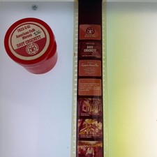 Vintage Classroom Film Strip Projector Slide - Davy Crockett