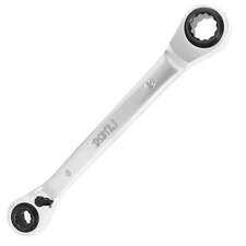 4-in-1 Reversible Ratchet Wrench Set, Chrome Vanadium Steel, 72-Point, Short ...