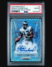 2024 Prizm Deca Harold Carmichael Mojo Prizm Auto /25 PSA 10 POP 1 EAGLES 