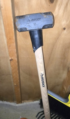 #ad #ad Husky 10 lbs Sledge Hammer with Wooden Handle Used good local pickup only $23.96