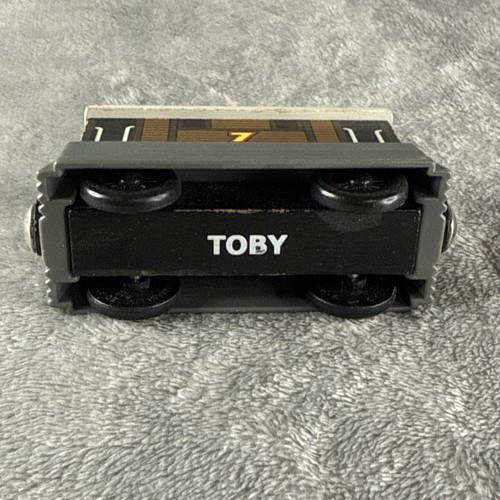 Thomas & Friends Wooden Railway Train Tank Engine - Toby - 2003 - Tram - Picture 7 of 7
