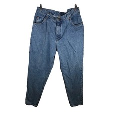 Lee Medium Relaxed Fit Women's Jeans Size 16M Blue Denim Classic Style