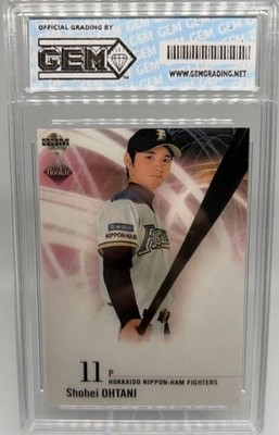 シ*ン様 BBM 2013 ROOKIE EDITION 2枚セット 日本ハム 2013 BBM NOVELTY Shohei Ohtani Dual Sided Rookie GEM Grading 10