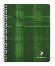 Clairefontaine Wirebound Notebook - Ruled w/margin 60 sheets - 6 1/2 x 8 1/4