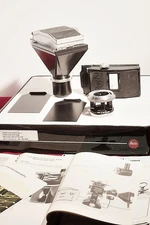 WILD HEERBRUGG ROLL FILM CAMERA BACKS PLUS BONUS FACTORY INSTRUCTION MANUALS