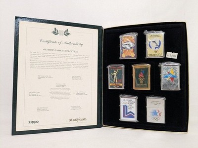 Zippo Olympic Games Collection Atlanta Set 7 Limited Atlanta Olympic 1996