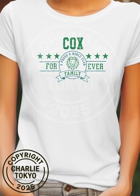 COX Damen Familie T-Shirt Geschenk Geburtstag Weihnachten Jahrestag