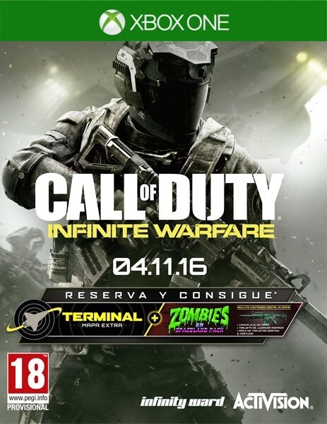 Call Of Duty Infinite Warfare Mapa Extra Termanil Y Pack Zombies XBOX One PAL ES