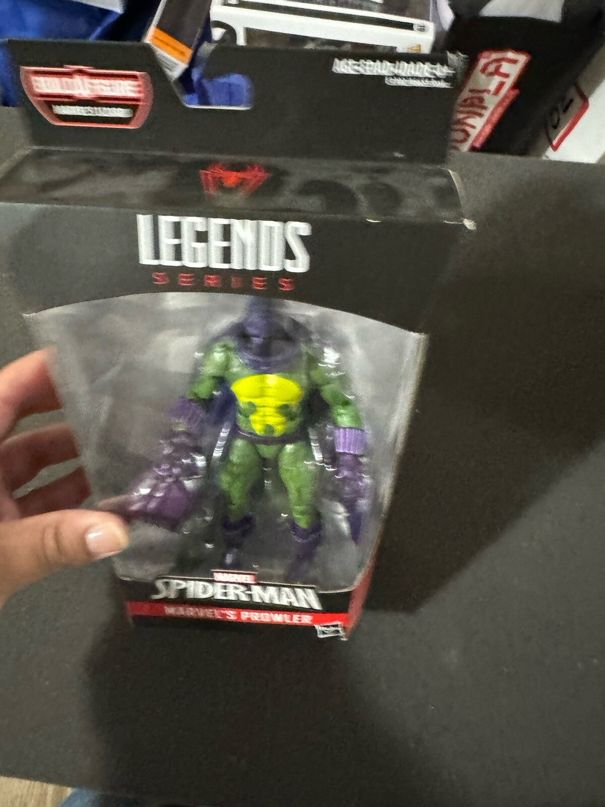 2018 Prowler Marvel Legends BAF Lizard Series Hasbro 6" Action Figure ...