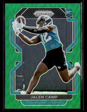 Jalen Camp 2021 Panini Prizm #410 Green Jacksonville Jaguars