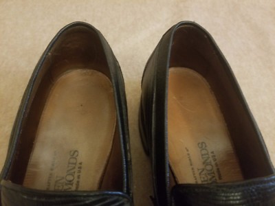 Allen Edmonds Clayton Men Black Loafers Exotic Lizard Skin  display picture 2
