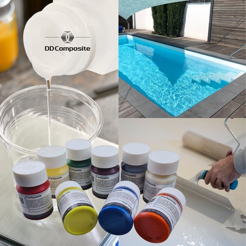 100g Pâte à colorer bleu ultramarin pigment de couleur coloration couleur résine de coulée concentré - Photo 5/6