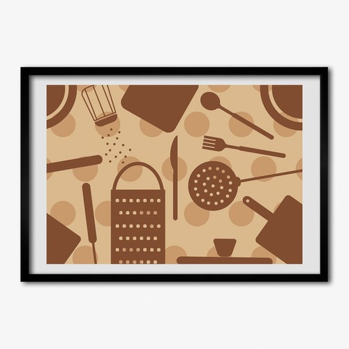Cadre Photo 30x20cm Tulup - Décor Voiture De Sport - Bois MDF Rouge - Neuf