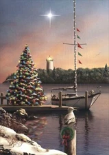 Starlight - Box of 16 Christmas Cards by artist Alan Giana FREE SHIPPING