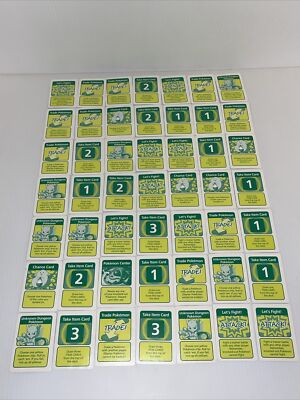 Pokemon MASTER TRAINER 1999 Event Cards Green Set Of 49 CARDS ONLY | eBay Pokemon MASTER TRAINER 1999 Event Cards Green Set Of 49 CARDS ONLY | eBay
