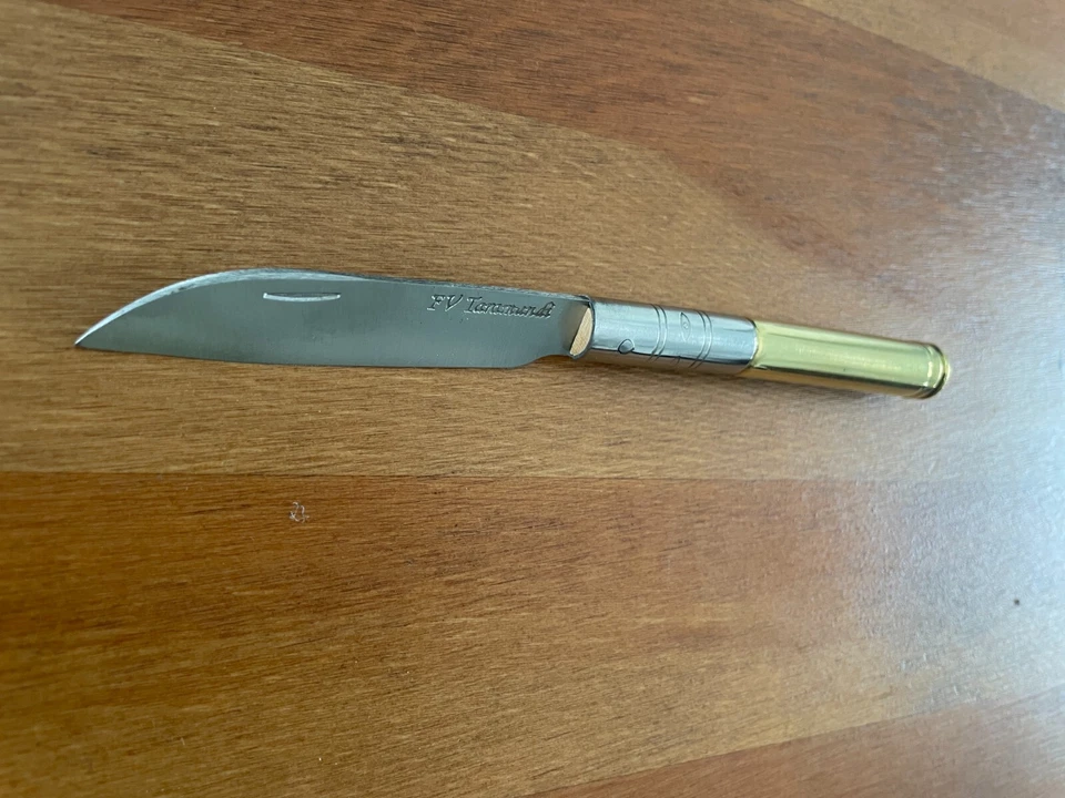 Navaja de Bolsillo 3.14" FV Taramundi Navaja Asturias España 300 Win Mag Shell Mango Foto 2 de 4