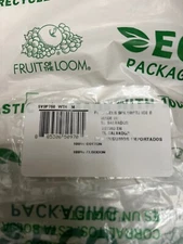 FRUIT OF THE LOOM MENS TAGLESS BRIEFS WHITE SIZE MEDIUM  9 PACK