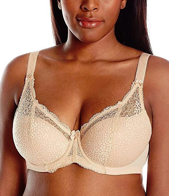 Goddess Michelle Underwire Padded Banded Bra GD5000 / Sand, Blk