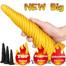 Huge Anal Plug Silicone Anal Dildo Dilator ButtPlug Masturbator Massage Sex Toys