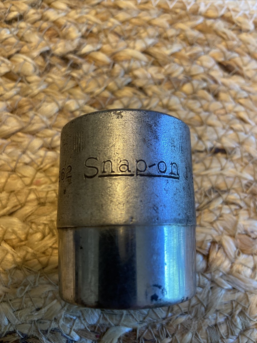 Rare Vintage Snap On DH362 1-1/8” Socket 3/4” Drive 12 Point