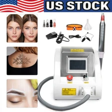Picosecond Laser Tattoo Removal Machine Pigment Pico Skin Rejuvenation Nd YAG US