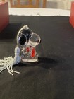 Lenox Peanuts Snoopy’s Christmas Gift Glass? Ornament IOB RARE #TUB9 — photo 6