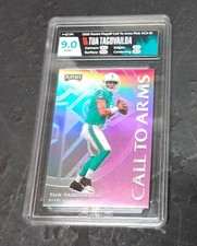 2020 Playoff Football TUA TAGOVAILOA Call To Arms Pink Prizm ROOKIE HGA 9 MINT