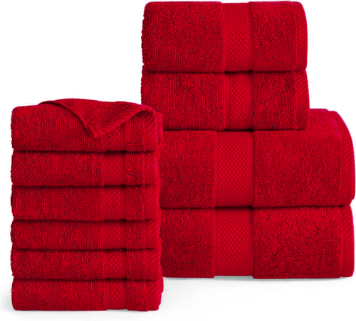 100% Egyptian Cotton Super Soft 600GSM Towels Face Hand XXL Bath Sheet Towel Set - Picture 21 of 36