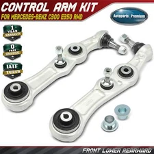 2x Front Lower Rearward Control Arm w/Ball Joint for Mercedes-Benz	C300 E350 RWD