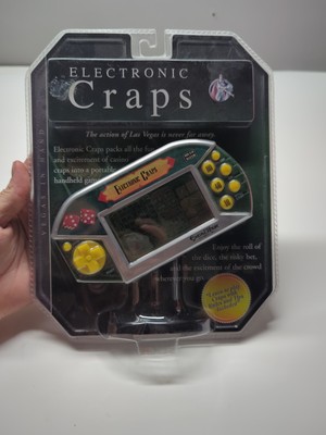Electronic Craps Handheld Portable Video Game Gambling Casino Excalibur (BP)