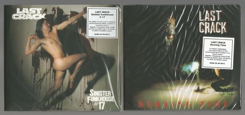 LAST CRACK - Sinister Funkhouse #18 / Burning Time [2XCD] LTD DIGIPAK ! SEALED !