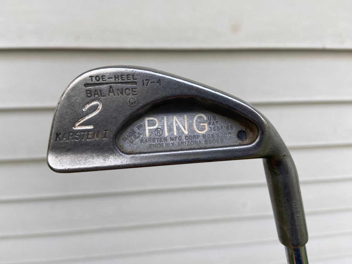 Left Handed Ping Zing Karsten 4 Iron Regular Steel Shaft Ping Grip Left Handed Ping Zing Karsten 4 Iron Regular Steel Shaft Ping Grip
