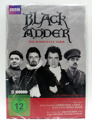 Blackadder - Komplette Serie + Christmas Carol + rides again - Rowan Atkinson