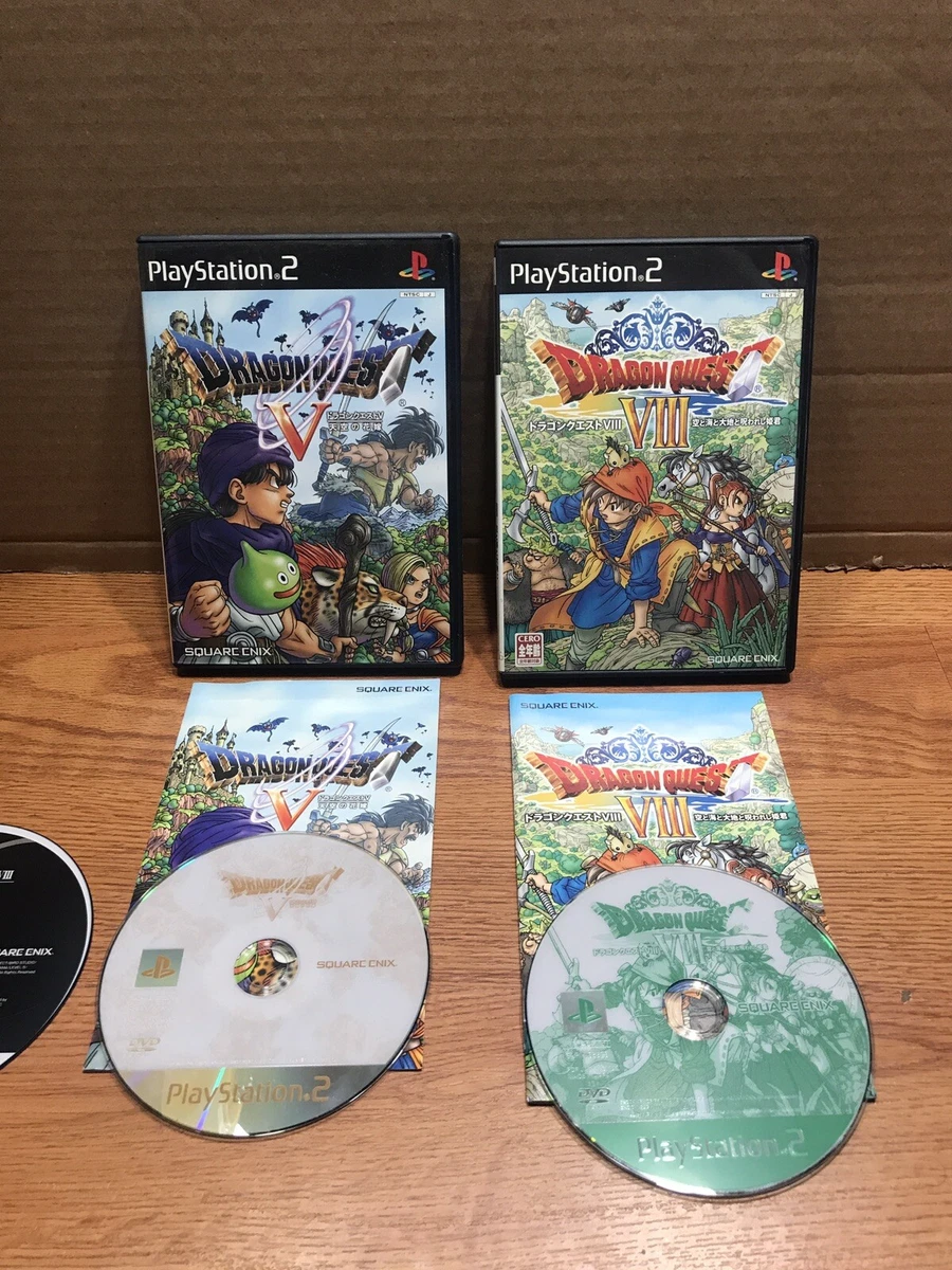 PS2 Dragon Quest 5 V Playstation 2 Japanese Video Game From Japan