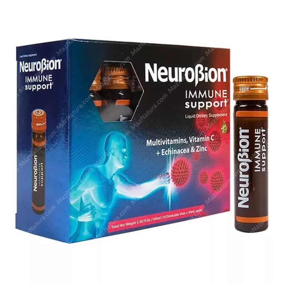 Neurobion Immune Support All-in-One Liquid Dietary Supplement - 10 Vials