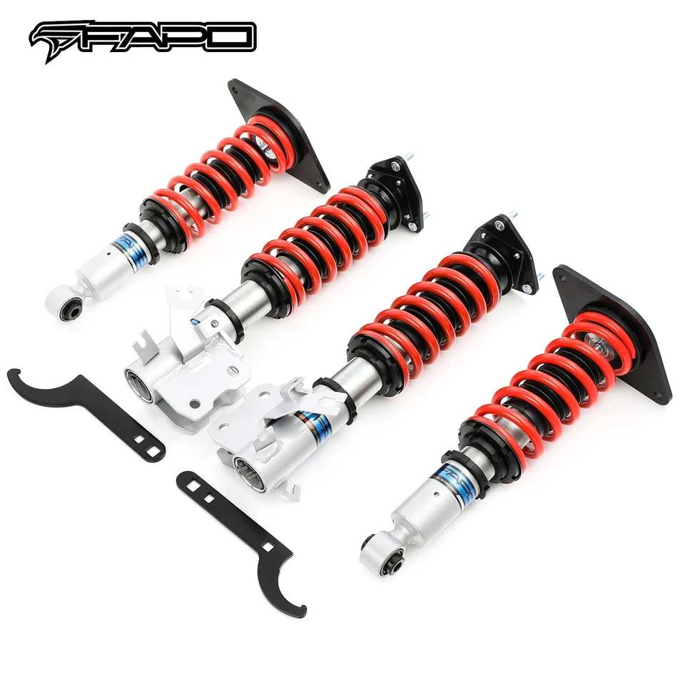 Kit de suspensión reductora Coilover FAPO (4 PIEZAS) para Nissan Sentra B15 N16 2000-2006 Foto 2 de 4