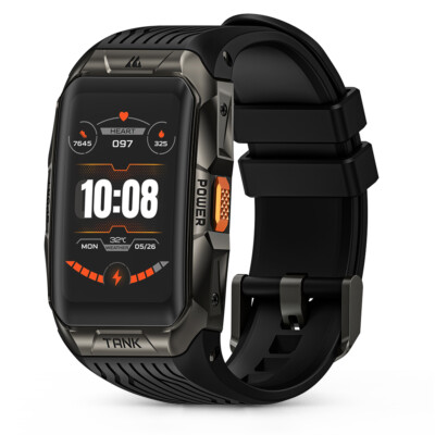 2024 KOSPET TANK X2 Smart Watch Men 5ATM&IP69K Waterproof 290mAh Big Battery NEW