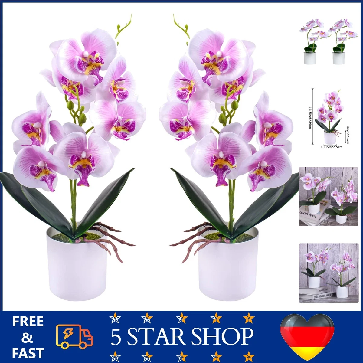Knstliche Orchideen in Lila online kaufen | eBay