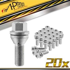 20x Radbolzen Radschraube für Volvo S60 S80 V60 V70 XC40 XC60 XC70 XC90 31423735