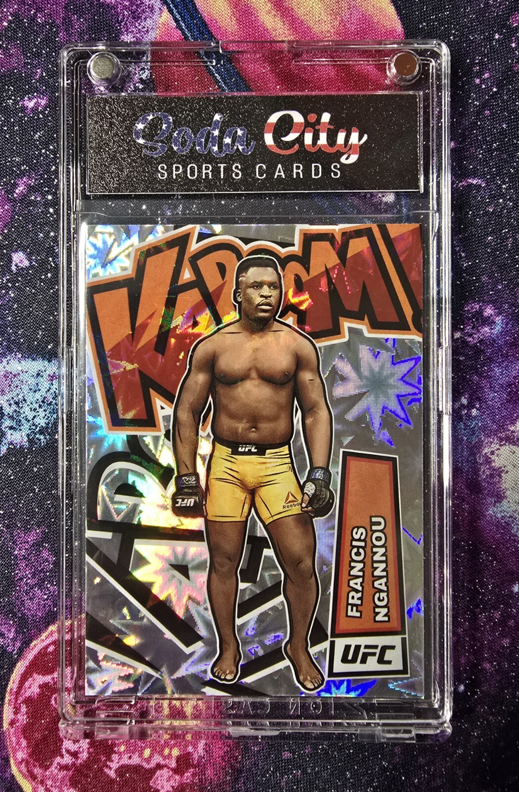 2022 PANINI CHRONICLES UFC FRANCIS NGANNOU KABOOM