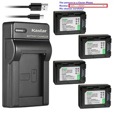Kastar Battery Slim Charger for Samsung IA-BP210E IA-BP420E Samsung SMX-F50